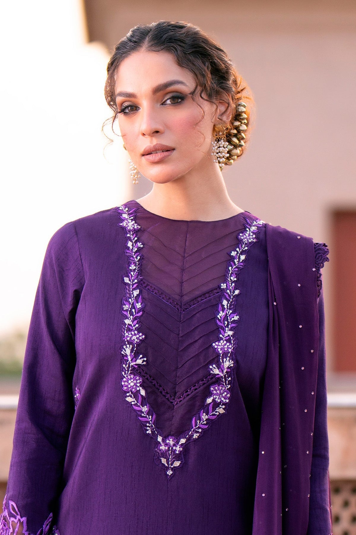 Fozia Khalid | Kahani Silk Luxury Dresses | Manal by Fozia Khalid - Designer Dress - Type: Ladies Clothes - Available at Libayah - 100% Original