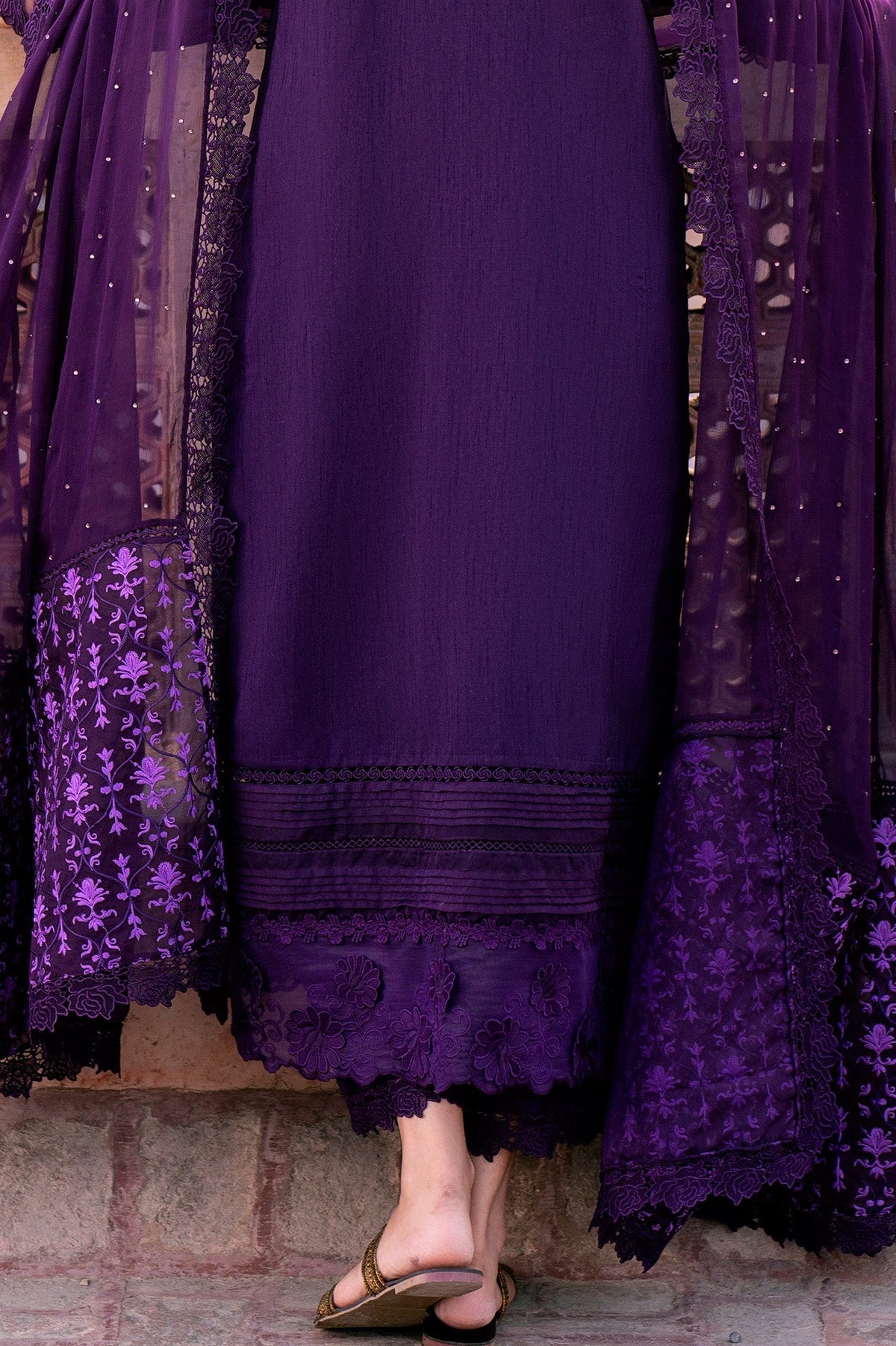 Fozia Khalid | Kahani Silk Luxury Dresses | Manal by Fozia Khalid - Designer Dress - Type: Ladies Clothes - Available at Libayah - 100% Original