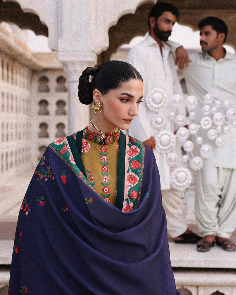 Jugnu | Khaddar 25 | Mitra by Jugnu - Designer Dress - Type : Ladies Clothes - Available at Libayah - 100% Original 