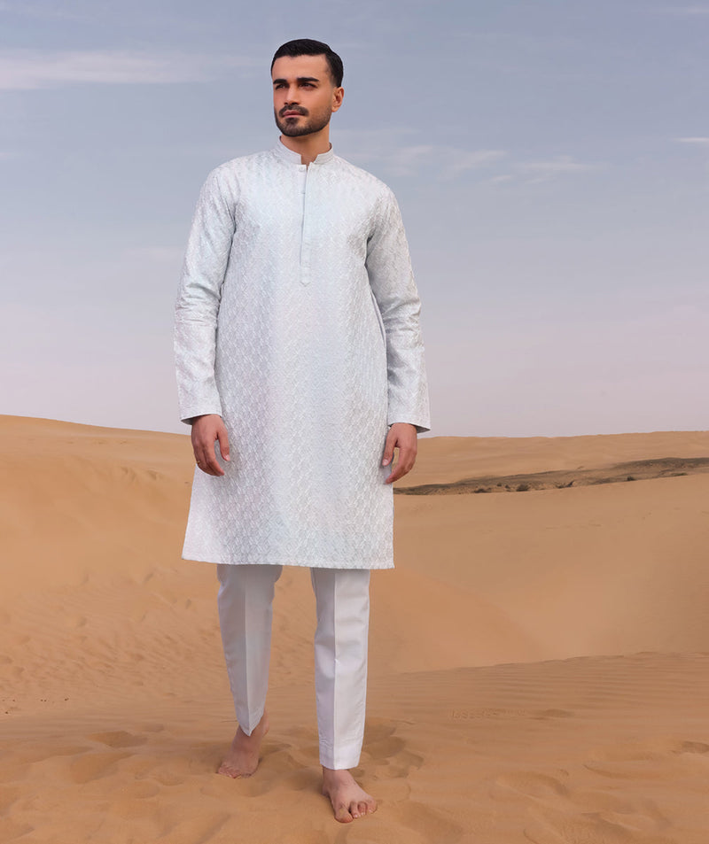 Pakistani Menswear | QAL-JS-03 by Libayah Ltd. - Designer Dress - Type: Menswear - Available at Libayah - 100% Original