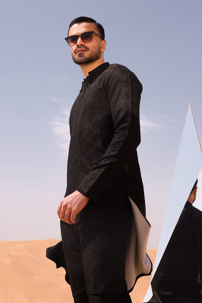 Pakistani Menswear | QAL-JS-05 by Libayah Ltd. - Designer Dress - Type: Menswear - Available at Libayah - 100% Original
