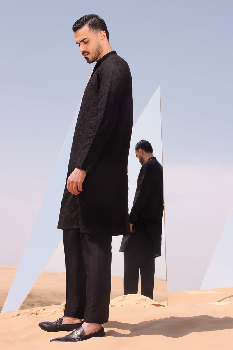 Pakistani Menswear | QAL-JS-05 by Libayah Ltd. - Designer Dress - Type: Menswear - Available at Libayah - 100% Original