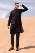 Pakistani Menswear | QAL-JSW-06 WAISTCOAT by Libayah Ltd. - Designer Dress - Type: Menswear - Available at Libayah - 100% Original