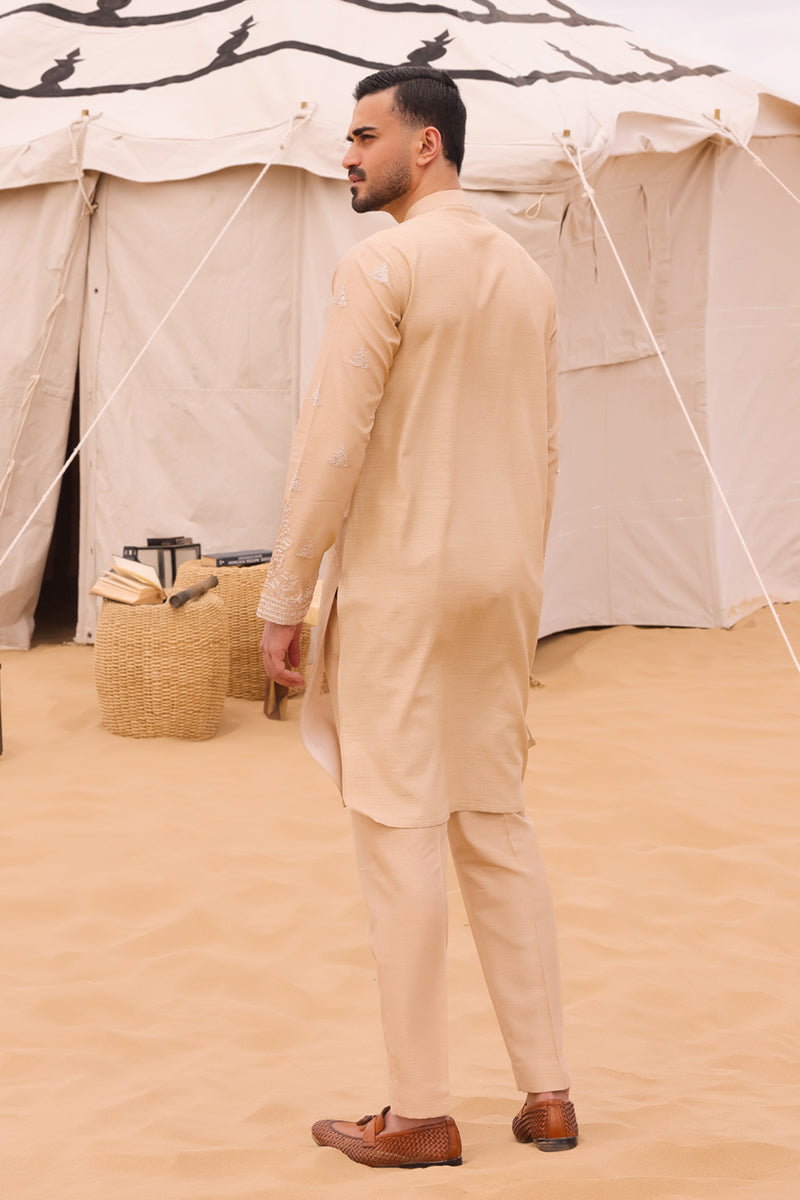 Pakistani Menswear | QAL-JS-02 by Libayah Ltd. - Designer Dress - Type: Menswear - Available at Libayah - 100% Original