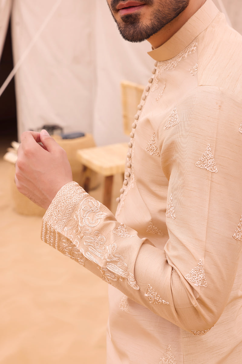 Pakistani Menswear | QAL-JS-02 by Libayah Ltd. - Designer Dress - Type: Menswear - Available at Libayah - 100% Original