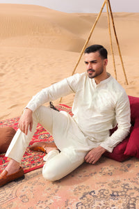 Pakistani Menswear | QAL-JS-04 by Libayah Ltd. - Designer Dress - Type: Menswear - Available at Libayah - 100% Original