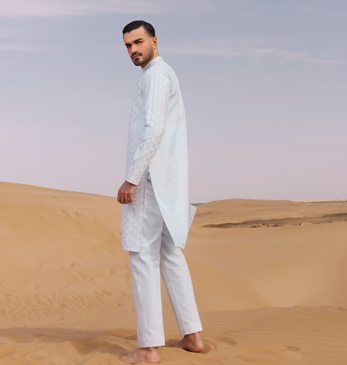 Pakistani Menswear | QAL-JS-03 by Libayah Ltd. - Designer Dress - Type: Menswear - Available at Libayah - 100% Original