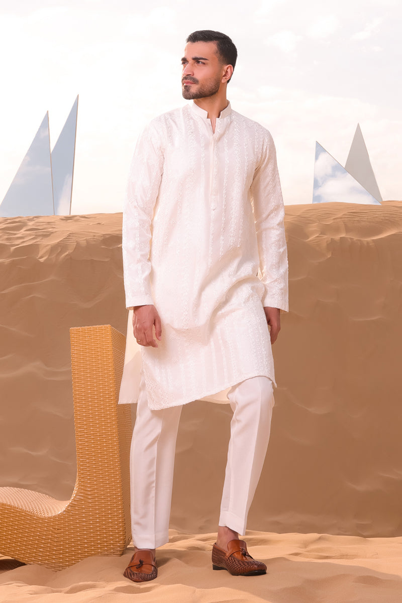 Pakistani Menswear | QAL-JS-01 by Libayah Ltd. - Designer Dress - Type: Menswear - Available at Libayah - 100% Original