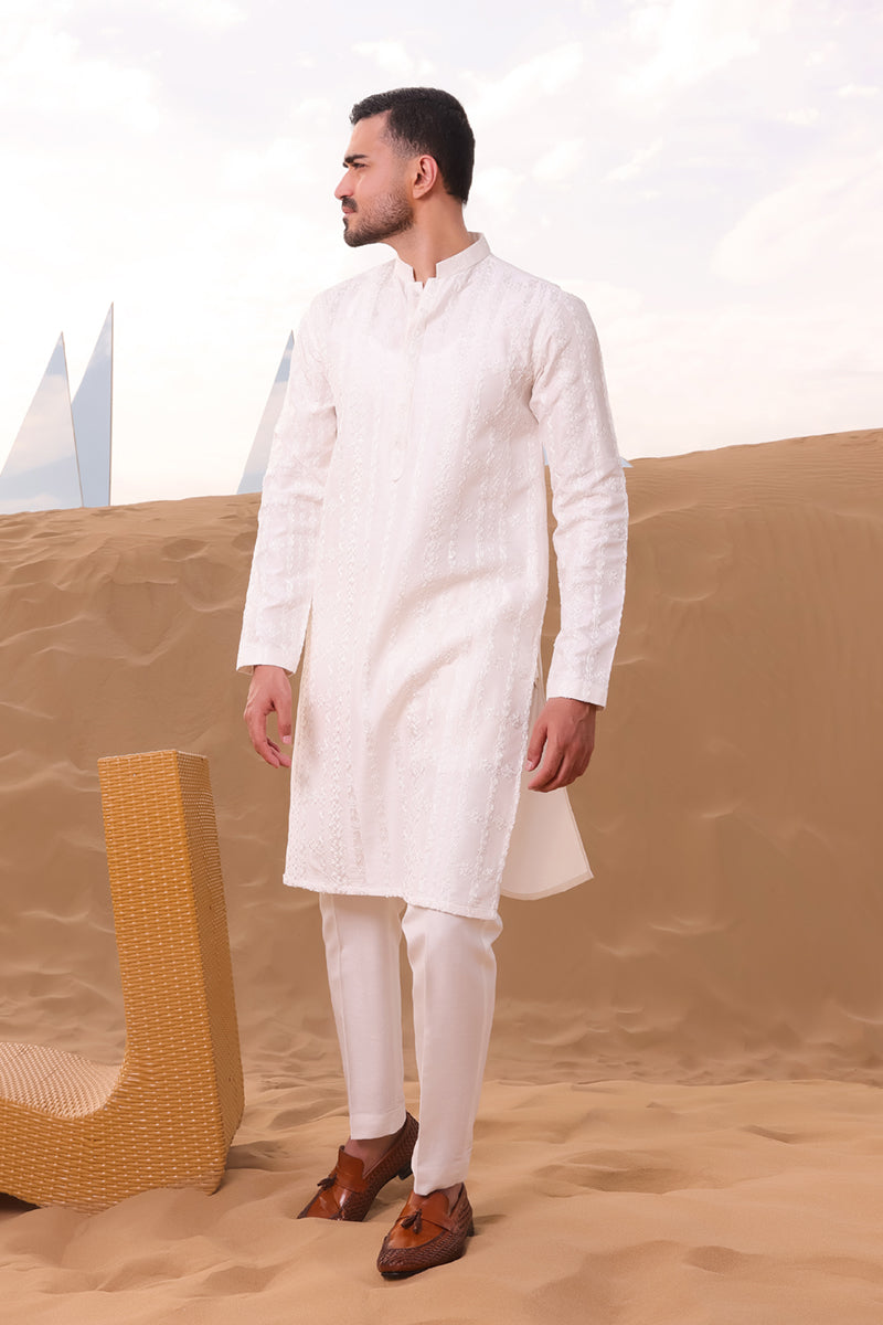 Pakistani Menswear | QAL-JS-01 by Libayah Ltd. - Designer Dress - Type: Menswear - Available at Libayah - 100% Original