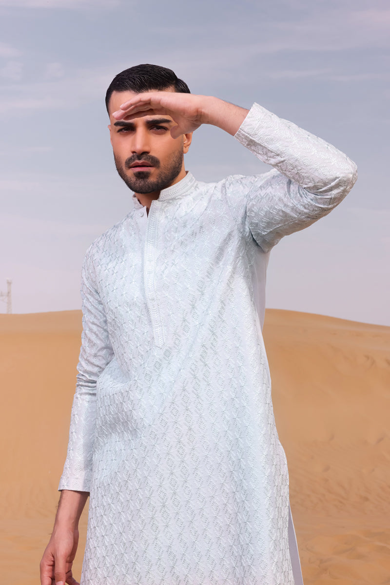 Pakistani Menswear | QAL-JS-03 by Libayah Ltd. - Designer Dress - Type: Menswear - Available at Libayah - 100% Original