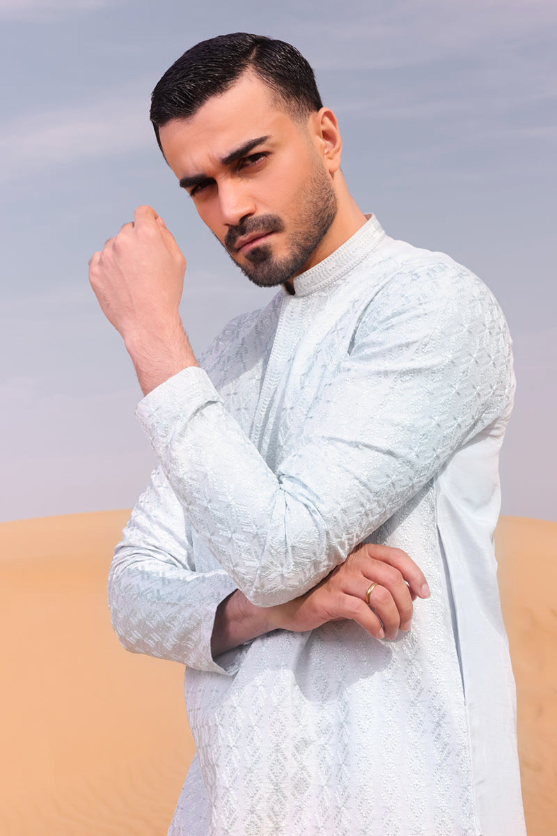 Pakistani Menswear | QAL-JS-03 by Libayah Ltd. - Designer Dress - Type: Menswear - Available at Libayah - 100% Original