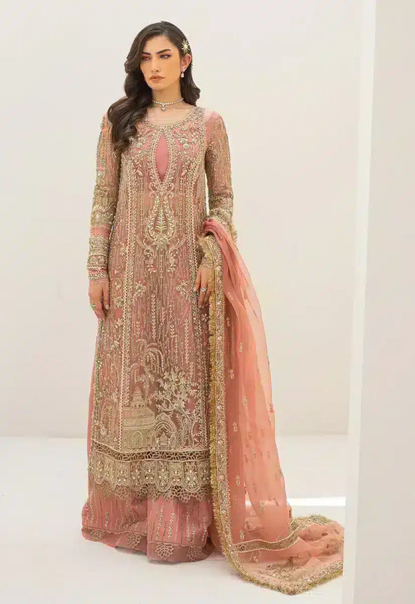 Qalamkar | Couture 23 | C-06 ROSA by Qalamkar - Designer Dress  - Type : Wedding Dress - Available at Libayah - 100% Original 