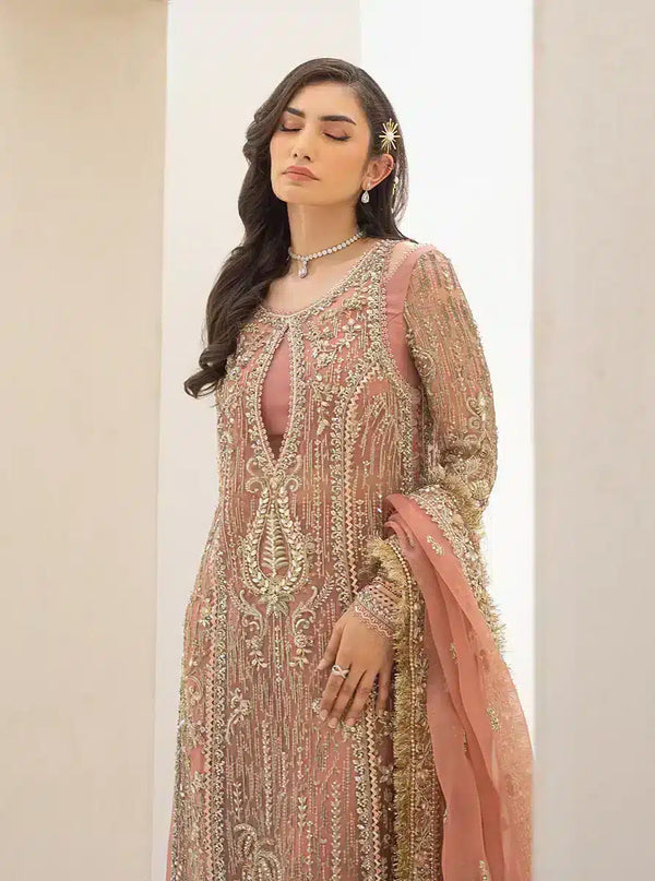Qalamkar | Couture 23 | C-06 ROSA by Qalamkar - Designer Dress  - Type : Wedding Dress - Available at Libayah - 100% Original 