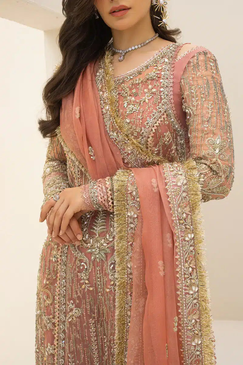 Qalamkar | Couture 23 | C-06 ROSA by Qalamkar - Designer Dress  - Type : Wedding Dress - Available at Libayah - 100% Original 