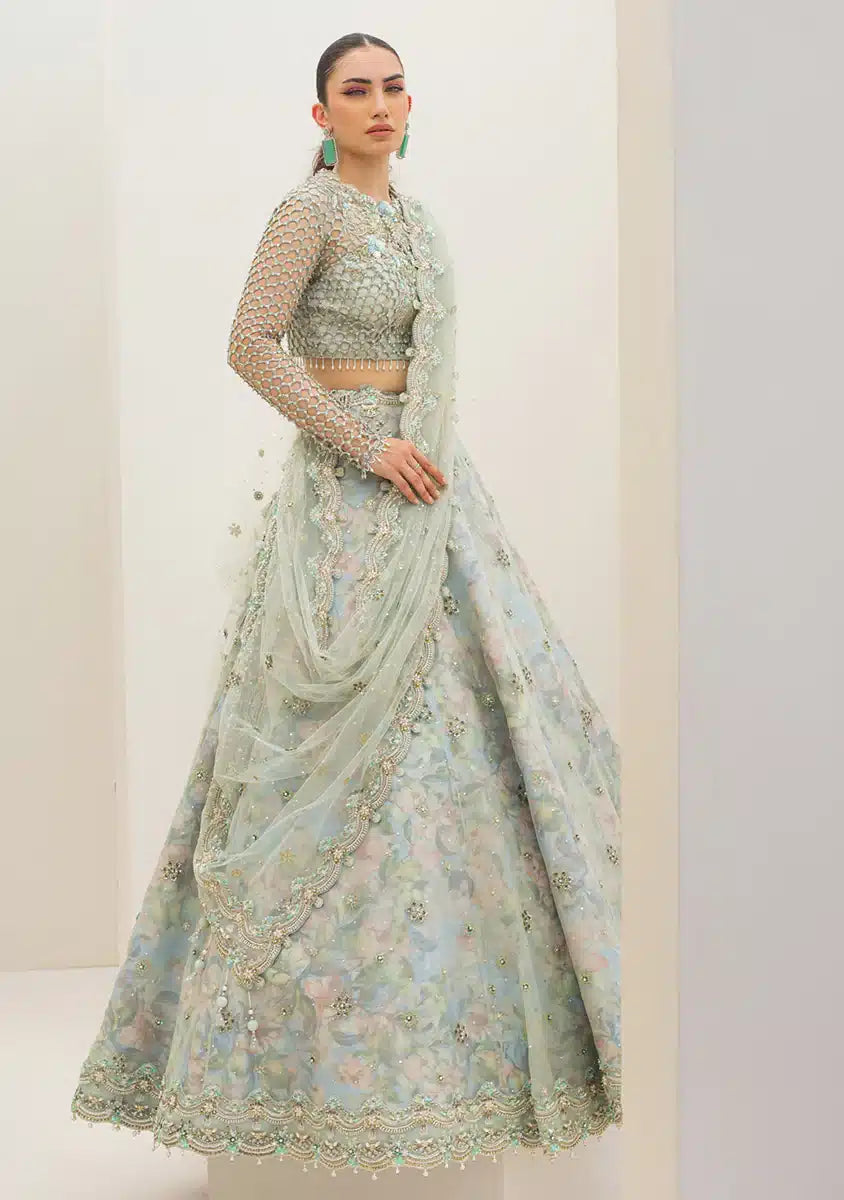 Qalamkar | Couture 23 | C-01 ZERLIN by Qalamkar - Designer Dress  - Type : Wedding Dress - Available at Libayah - 100% Original 