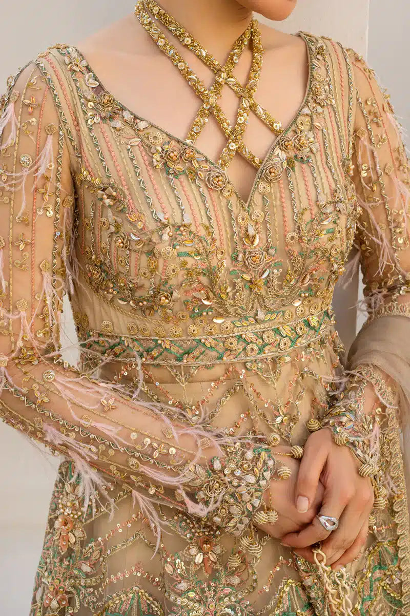 Qalamkar | Couture 23 | C-03 CORA by Qalamkar - Designer Dress  - Type : Wedding Dress - Available at Libayah - 100% Original 