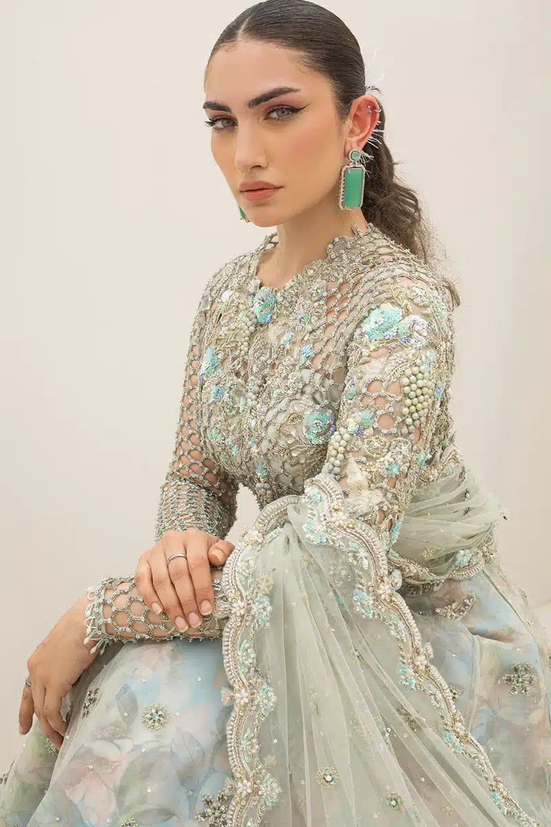Qalamkar | Couture 23 | C-01 ZERLIN by Qalamkar - Designer Dress  - Type : Wedding Dress - Available at Libayah - 100% Original 