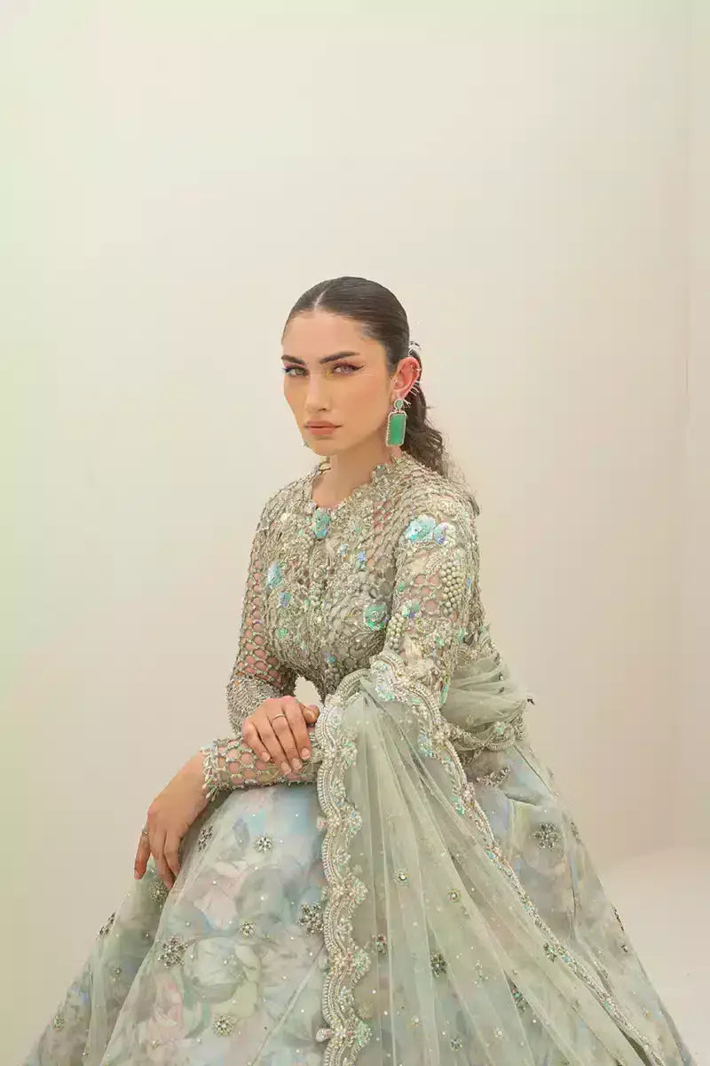 Qalamkar | Couture 23 | C-01 ZERLIN by Qalamkar - Designer Dress  - Type : Wedding Dress - Available at Libayah - 100% Original 