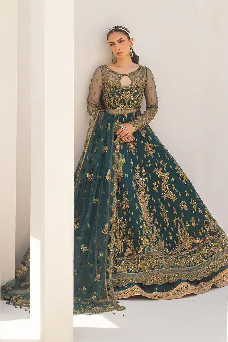 Qalamkar | Couture 23 | C-05 GRACE by Qalamkar - Designer Dress  - Type : Wedding Dress - Available at Libayah - 100% Original 