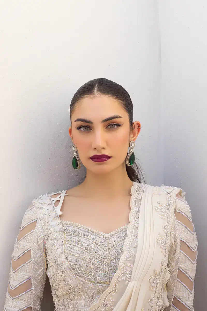 Qalamkar | Couture 23 | C-08 ELLA by Qalamkar - Designer Dress  - Type : ladies Clothes - Available at Libayah - 100% Original 