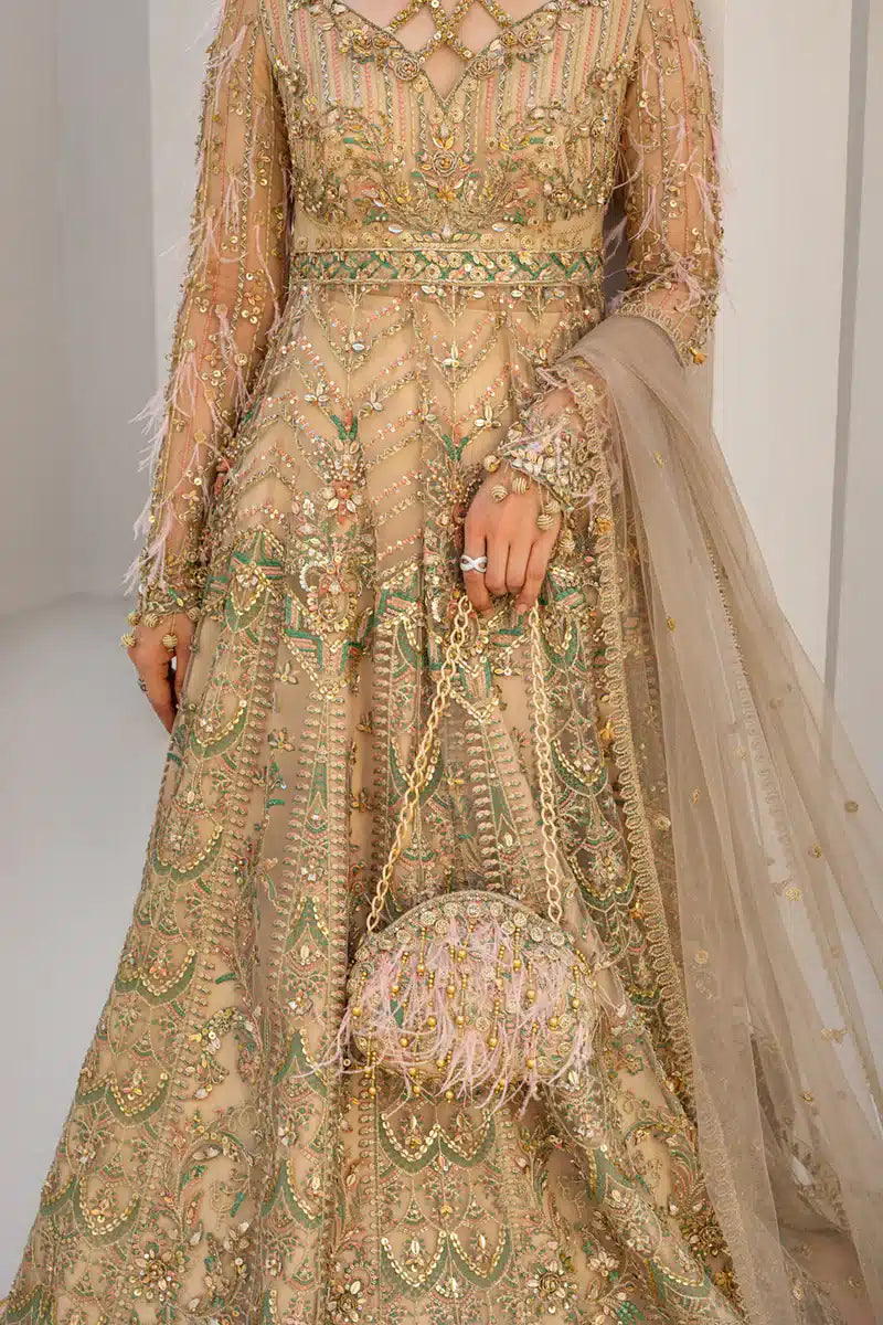 Qalamkar | Couture 23 | C-03 CORA by Qalamkar - Designer Dress  - Type : Wedding Dress - Available at Libayah - 100% Original 