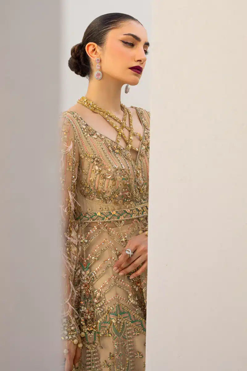 Qalamkar | Couture 23 | C-03 CORA by Qalamkar - Designer Dress  - Type : Wedding Dress - Available at Libayah - 100% Original 