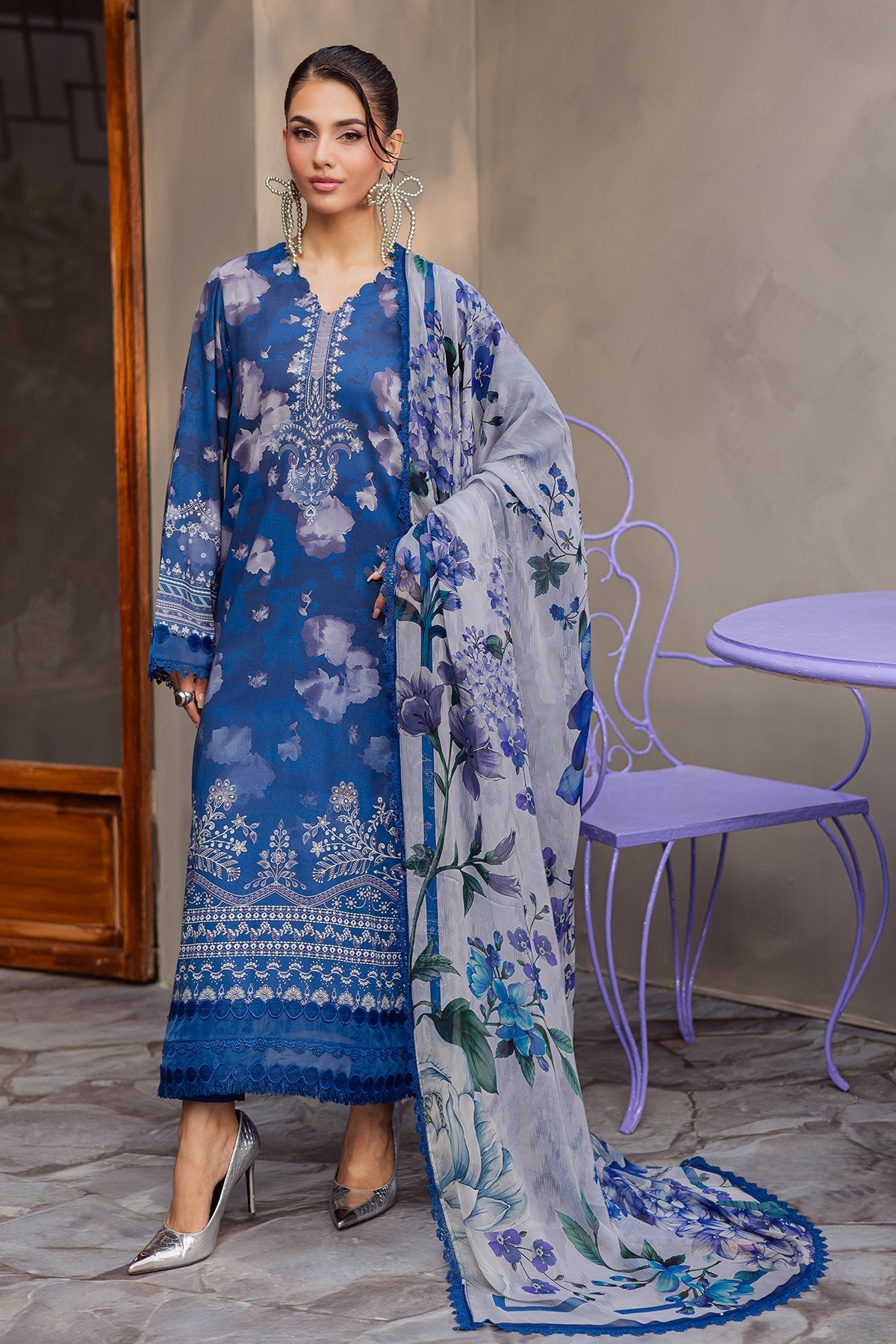 Nureh | Signature Prints 26 | SP-157 by Nureh - Designer Dress  - Type : Ladies Clothes - Available at Libayah - 100% Original 