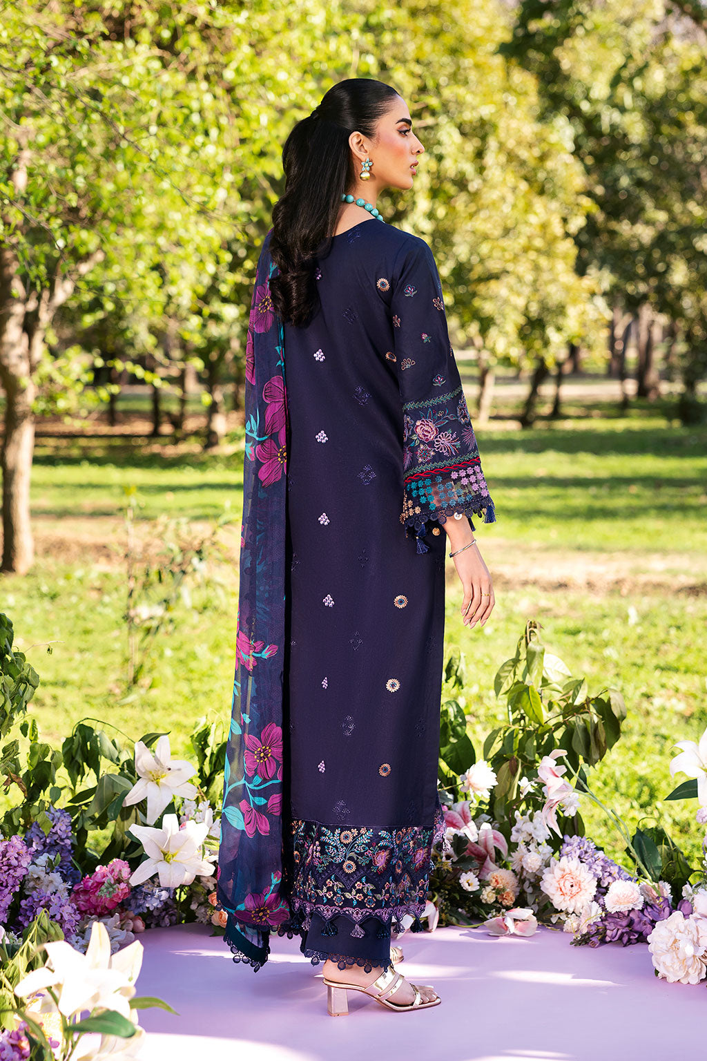 Ramsha | Riwayat Lawn Collection | Y-1307 by Ramsha - Designer Dress - Type: Ladies Clothes - Available at Libayah - 100% Original