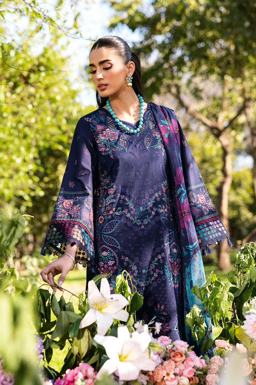 Ramsha | Riwayat Lawn Collection | Y-1307 by Ramsha - Designer Dress - Type: Ladies Clothes - Available at Libayah - 100% Original