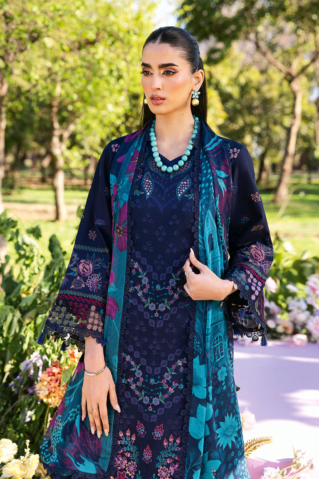 Ramsha | Riwayat Lawn Collection | Y-1307 by Ramsha - Designer Dress - Type: Ladies Clothes - Available at Libayah - 100% Original