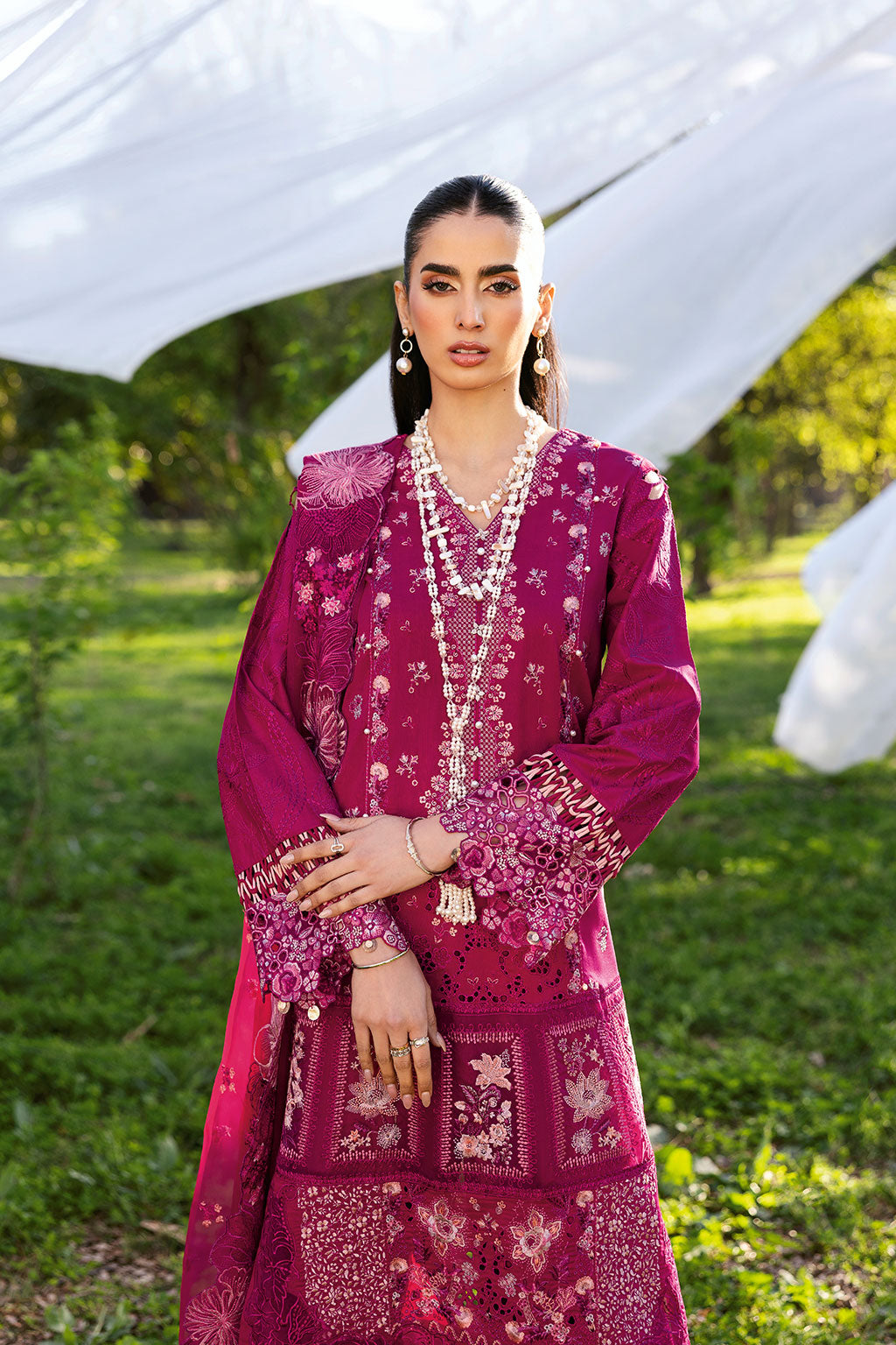 Ramsha | Riwayat Lawn Collection | Y-1301 by Ramsha - Designer Dress - Type: Ladies Clothes - Available at Libayah - 100% Original