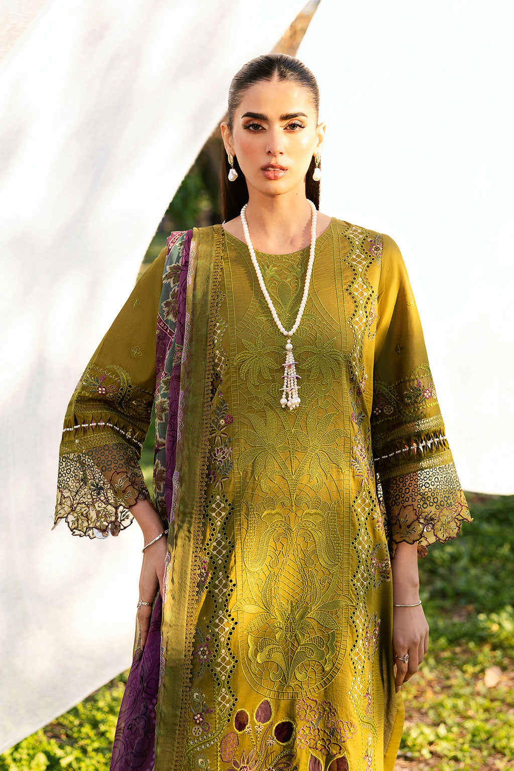 Ramsha | Riwayat Lawn Collection | Y-1303 by Ramsha - Designer Dress - Type: Ladies Clothes - Available at Libayah - 100% Original