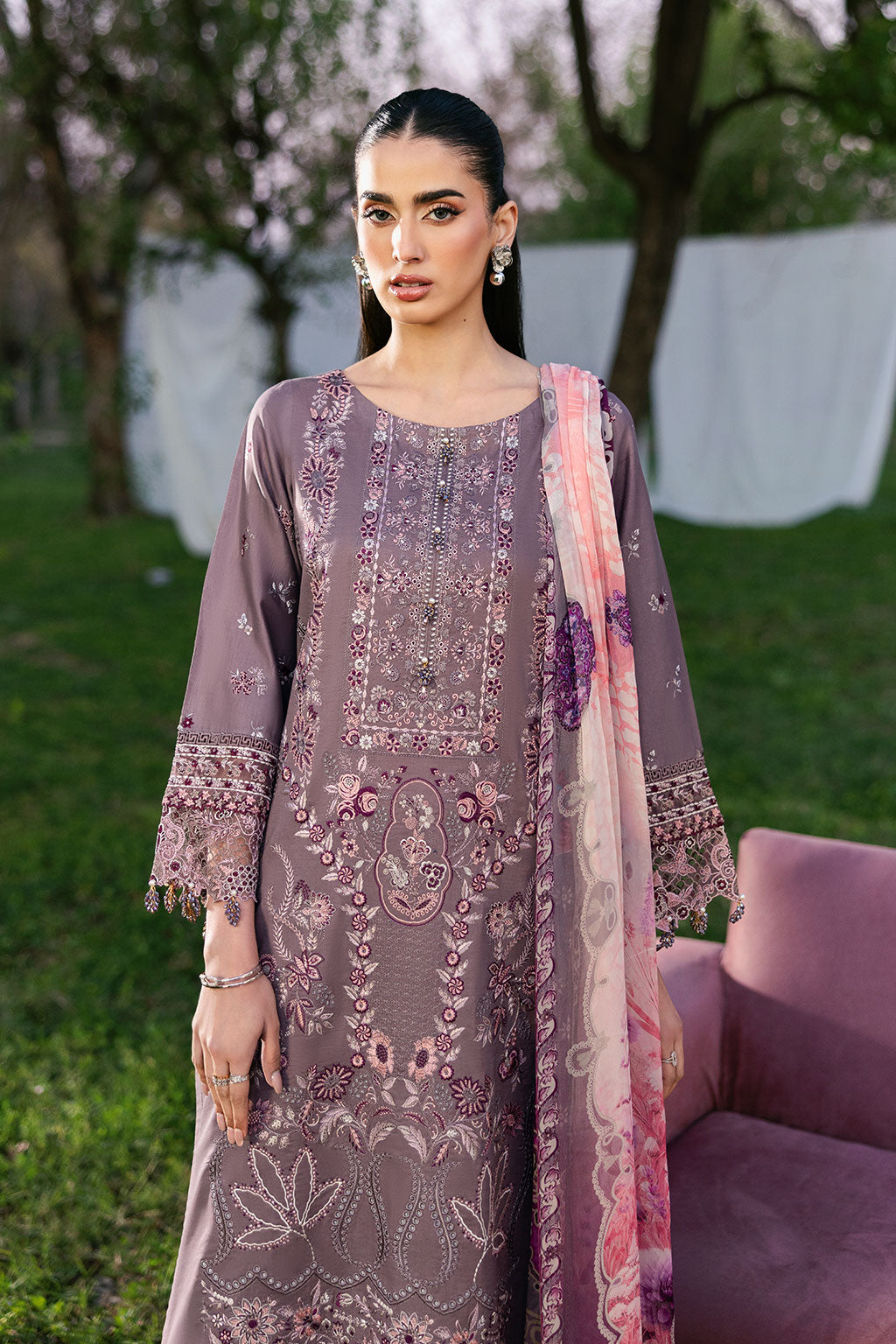 Ramsha | Riwayat Lawn Collection | Y-1310 by Ramsha - Designer Dress - Type: Ladies Clothes - Available at Libayah - 100% Original