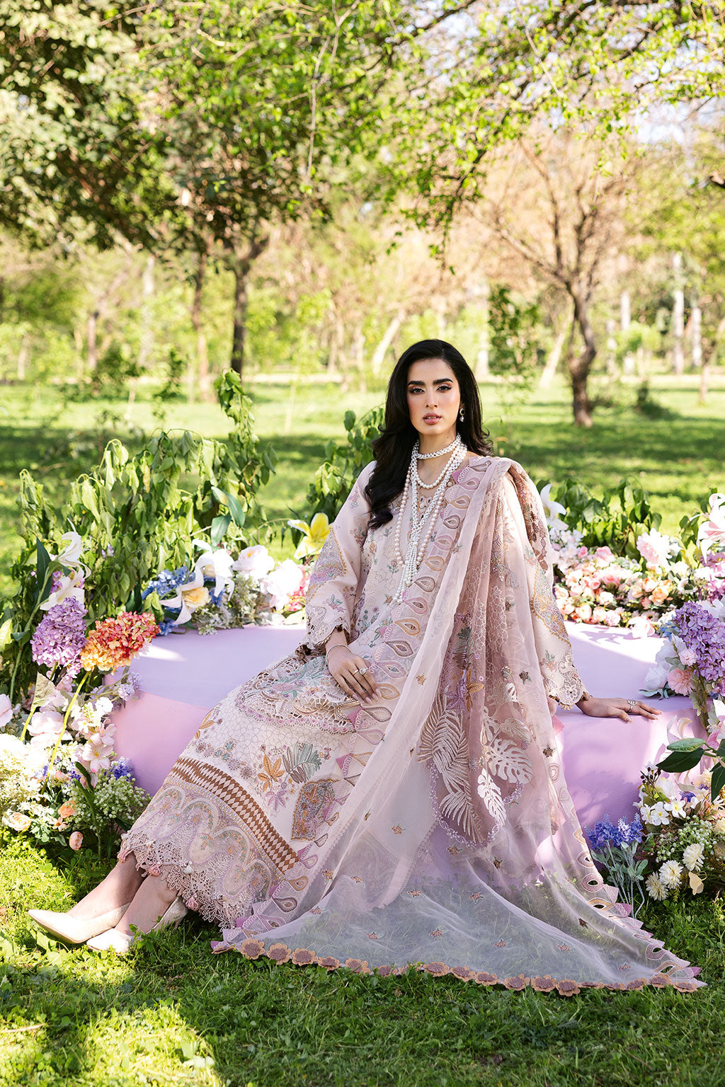 Ramsha | Riwayat Lawn Collection | Y-1308 by Ramsha - Designer Dress - Type: Ladies Clothes - Available at Libayah - 100% Original