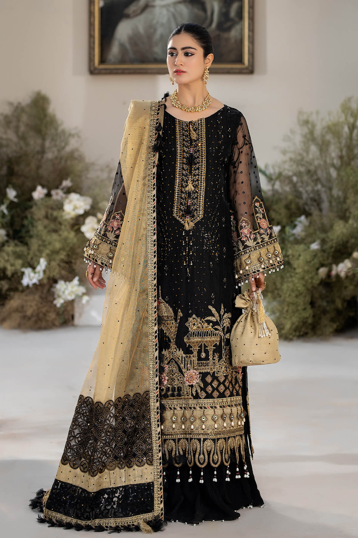Raeesa Premium | Dehleez Formals | DL-1017 Nightingale by Raeesa Premium - Designer Dress - Type: Ladies Clothes - Available at Libayah - 100% Original