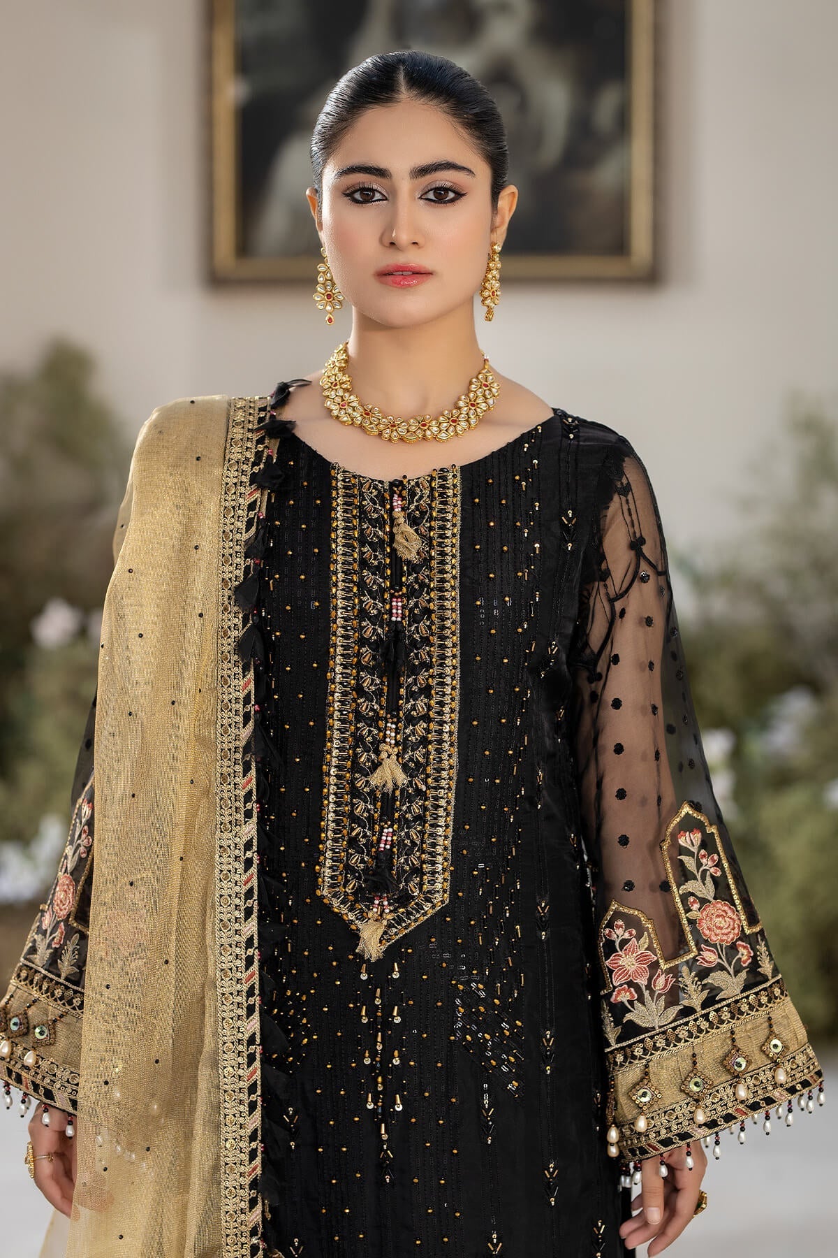 Raeesa Premium | Dehleez Formals | DL-1017 Nightingale by Raeesa Premium - Designer Dress - Type: Ladies Clothes - Available at Libayah - 100% Original