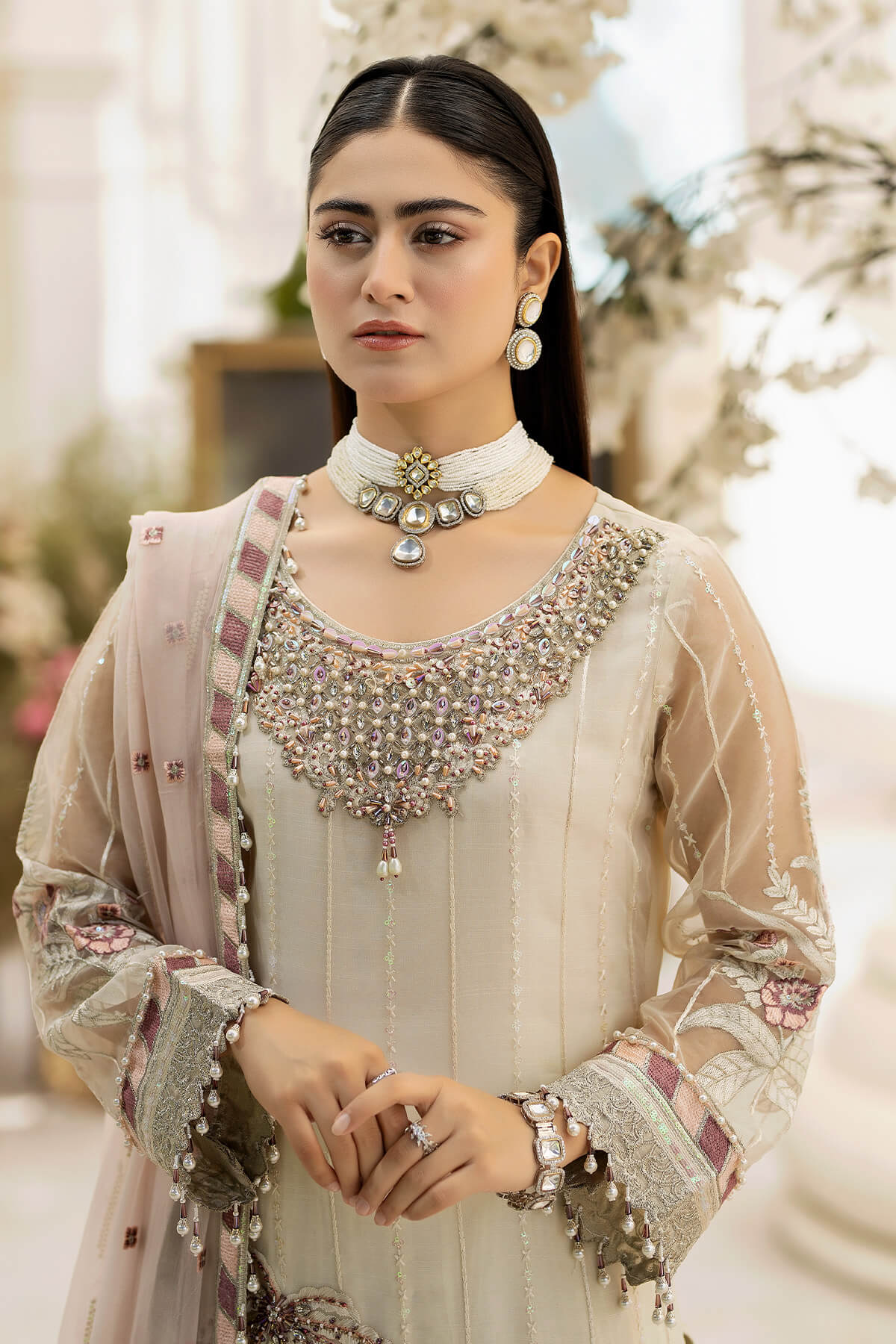 Raeesa Premium | Dehleez Formals | DL-1018 Mehtaab by Raeesa Premium - Designer Dress - Type: Ladies Clothes - Available at Libayah - 100% Original