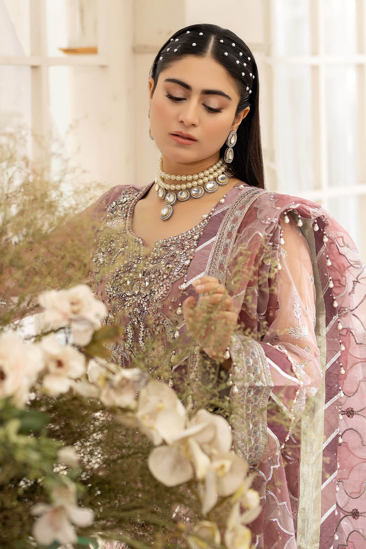 Raeesa Premium | Dehleez Formals | DL-1012 Persian Jewel by Raeesa Premium - Designer Dress - Type: Ladies Clothes - Available at Libayah - 100% Original