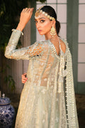 Raeesa Premium | Wajadan Wedding Formals | WD-2 Pea Green by Raeesa Premium - Designer Dress - Type: Ladies Clothes - Available at Libayah - 100% Original