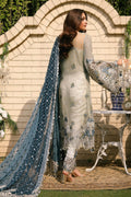 Raeesa Premium | Wajadan Wedding Formals | WD-5 Silver Grey by Raeesa Premium - Designer Dress - Type: Ladies Clothes - Available at Libayah - 100% Original