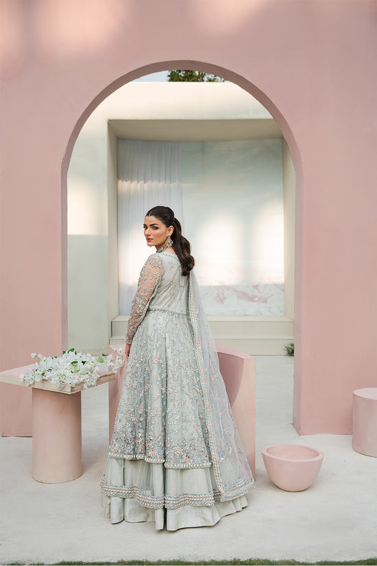 Raja Salahuddin | Love in Bloom | Blue Bell by Raja Salahuddin - Designer Dress - Type: Ladies Clothes - Available at Libayah - 100% Original