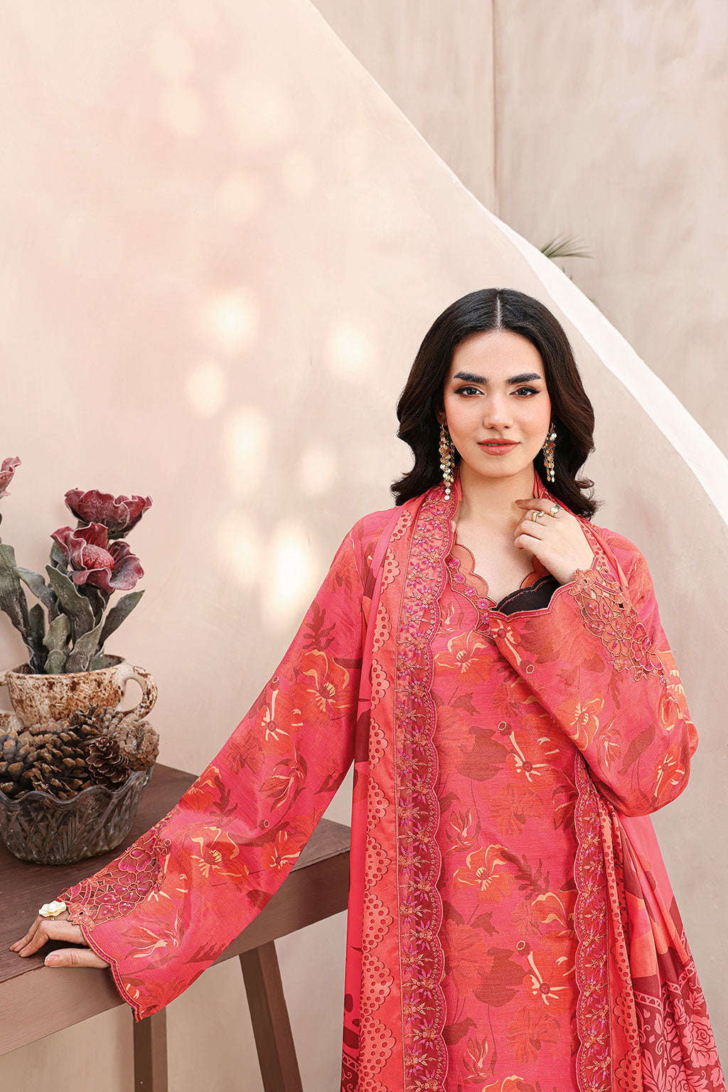 Ramsha | Naqsh Embroidered Rawsilk | RS-06 by Ramsha - Designer Dress  - Type : Ladies Clothes - Available at Libayah - 100% Original 
