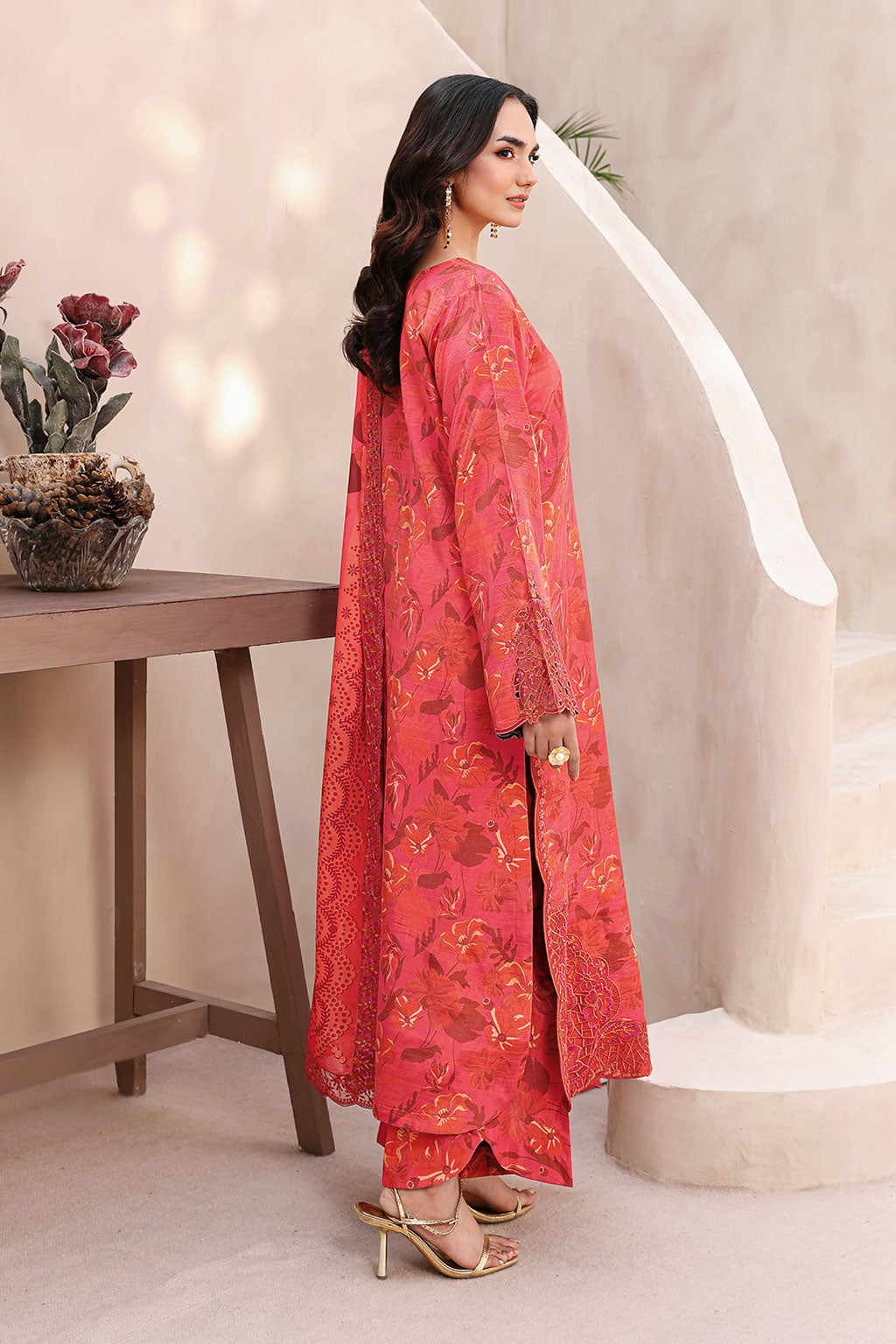 Ramsha | Naqsh Embroidered Rawsilk | RS-06 by Ramsha - Designer Dress  - Type : Ladies Clothes - Available at Libayah - 100% Original 