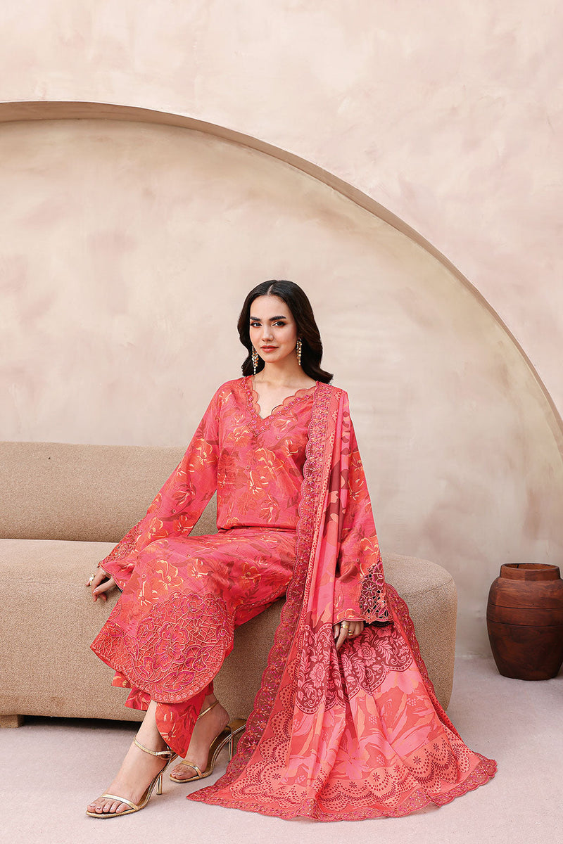 Ramsha | Naqsh Embroidered Rawsilk | RS-06 by Ramsha - Designer Dress  - Type : Ladies Clothes - Available at Libayah - 100% Original 