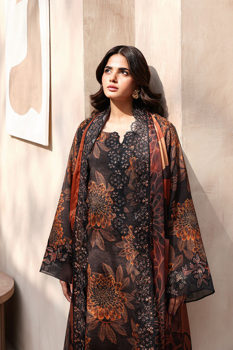Ramsha | Naqsh Embroidered Rawsilk | RS-02 by Ramsha - Designer Dress  - Type : Ladies Clothes - Available at Libayah - 100% Original 