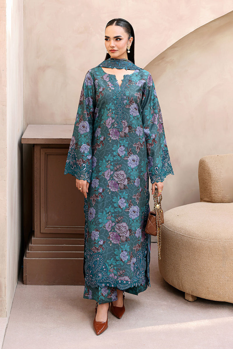 Ramsha | Naqsh Embroidered Rawsilk | RS-03 by Ramsha - Designer Dress  - Type : Ladies Clothes - Available at Libayah - 100% Original 