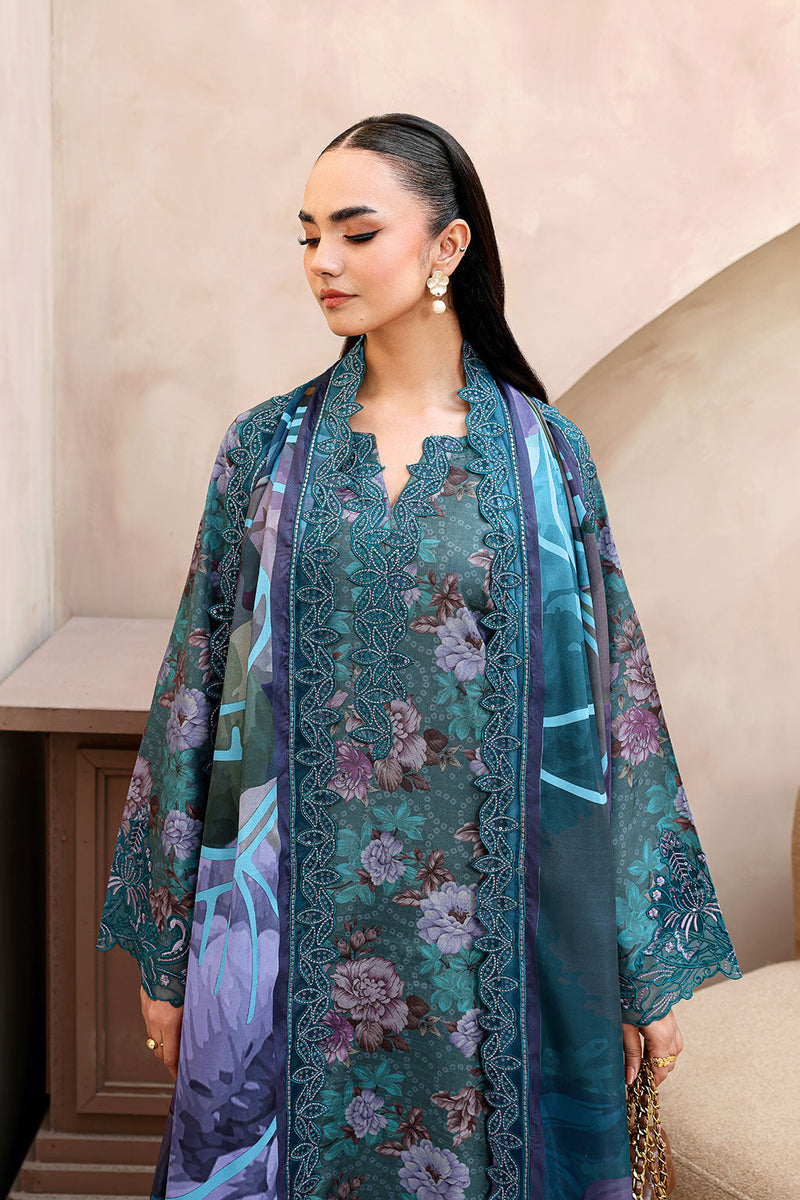 Ramsha | Naqsh Embroidered Rawsilk | RS-03 by Ramsha - Designer Dress  - Type : Ladies Clothes - Available at Libayah - 100% Original 
