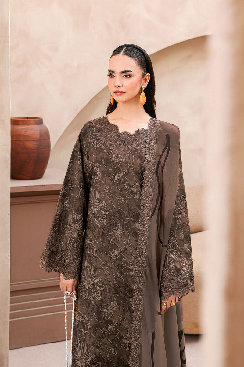 Ramsha | Naqsh Embroidered Rawsilk | RS-08 by Ramsha - Designer Dress  - Type : Ladies Clothes - Available at Libayah - 100% Original 