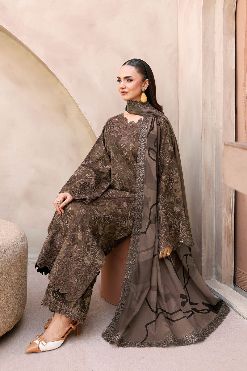 Ramsha | Naqsh Embroidered Rawsilk | RS-08 by Ramsha - Designer Dress  - Type : Ladies Clothes - Available at Libayah - 100% Original 