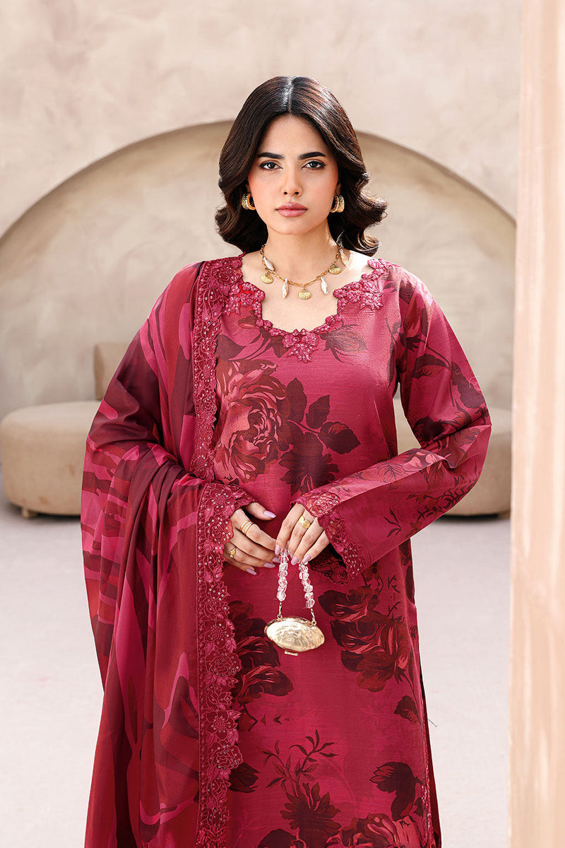 Ramsha | Naqsh Embroidered Rawsilk | RS-04 by Ramsha - Designer Dress  - Type : Ladies Clothes - Available at Libayah - 100% Original 